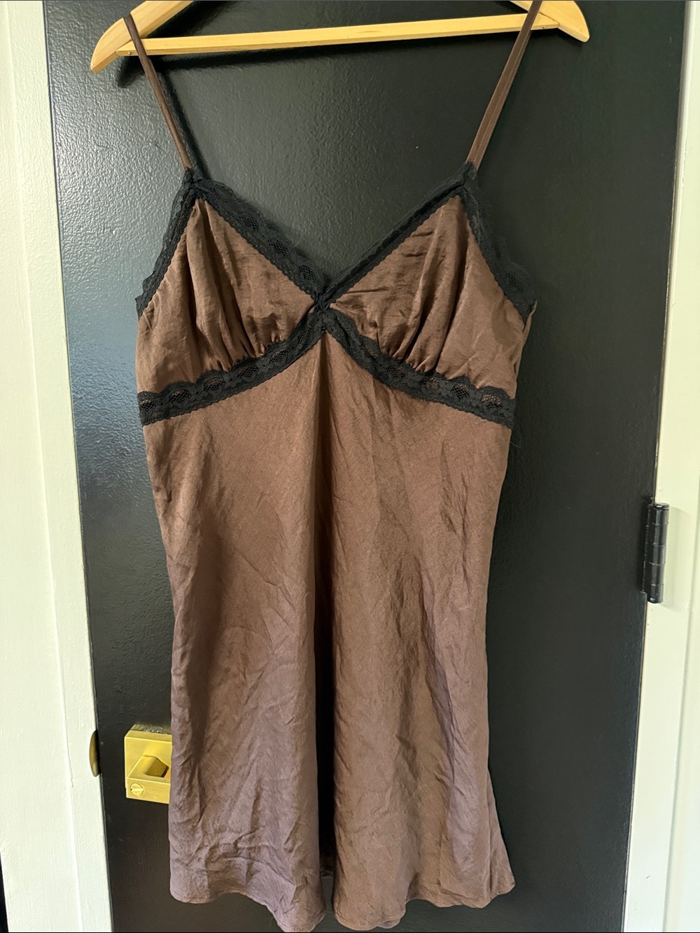 Women Lace Trim Mini Slip Dress - Wild Fable - Picture 2 of 8